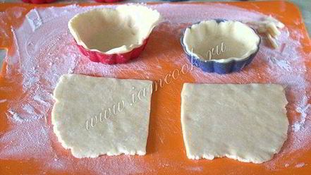 Рецепт тарталеток с грибами