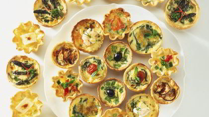 Рецепт Тарталеток с икрой и зеленью