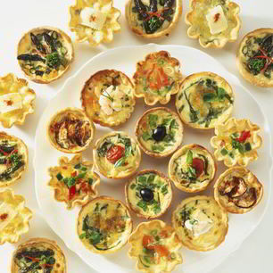 Рецепт Тарталеток с икрой и зеленью