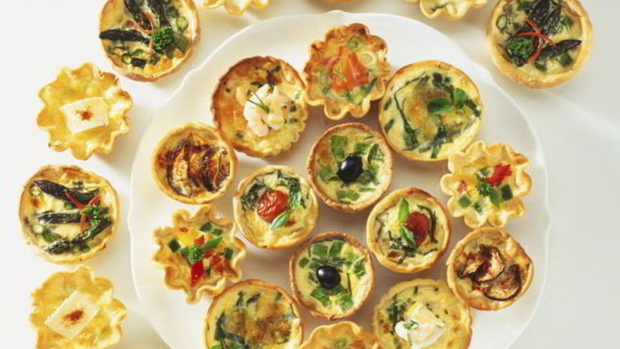 Рецепт тарталеток с икрой и зеленью