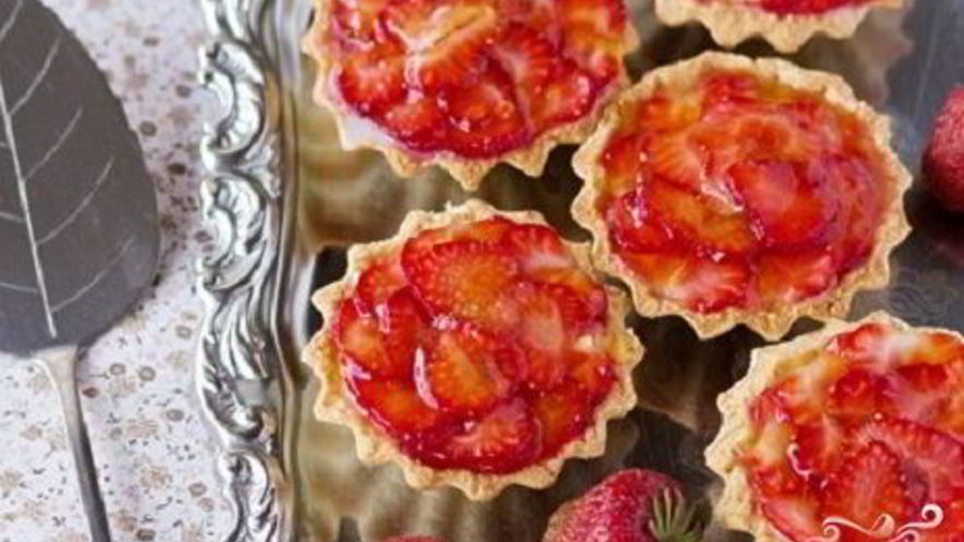 Рецепт тарталеток с клубникой