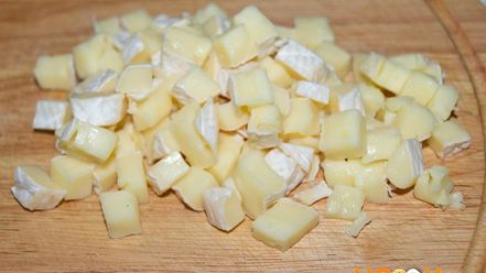 Рецепт тарталеток с крабовыми палочками и сыром