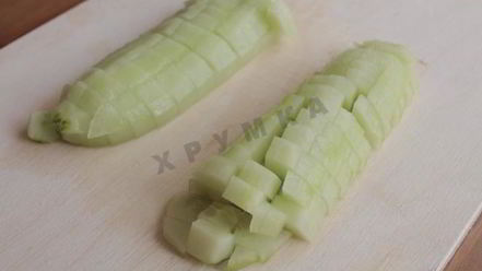 Рецепт тарталеток с крабовыми палочками кукурузой и огурцом