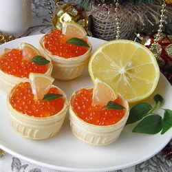 Рецепт Тарталеток с красной икрой