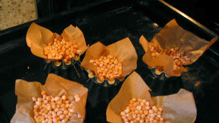 Рецепт тарталеток с кремом и ягодами