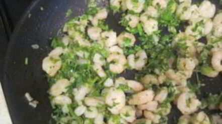 Рецепт тарталеток с креветками и авокадо