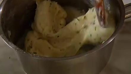 Рецепт тарталеток с креветками и соусом бешамель