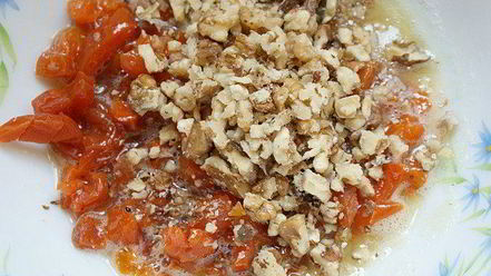 Рецепт тарталеток с курагой и орехами