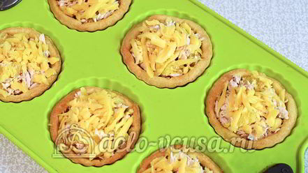 Рецепт тарталеток с курицей и апельсином