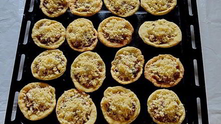 Рецепт тарталеток с курицей и грибами