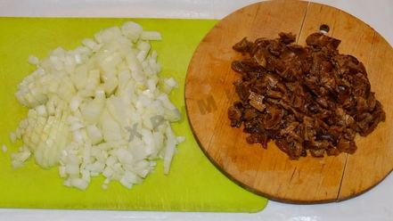 Рецепт тарталеток с курицей и грибами