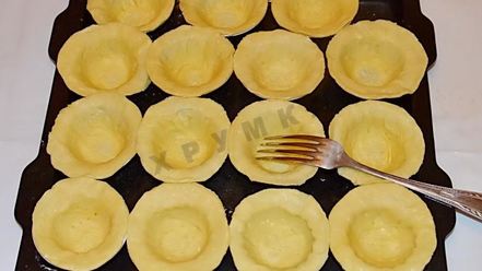 Рецепт тарталеток с курицей и грибами