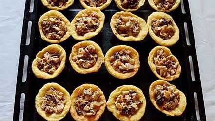 Рецепт тарталеток с курицей и грибами