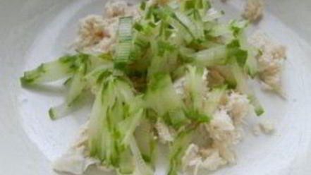 Рецепт тарталеток с курицей и огурцом