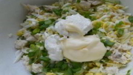 Рецепт тарталеток с курицей и огурцом