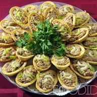 Рецепт Тарталеток с курицей и сыром