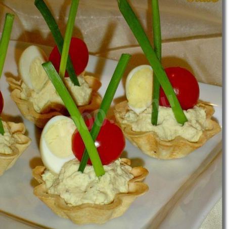 Рецепт Тарталеток с начинкой