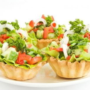 Рецепт Тарталеток с овощами