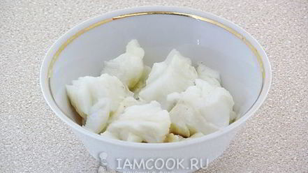 Рецепт тарталеток с палтусом и овощами