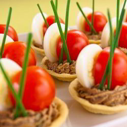 Рецепт Тарталеток с печеночным паштетом