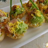 Рецепт Тарталеток с печенью трески