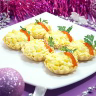 Рецепт Тарталеток с пикантным салатом