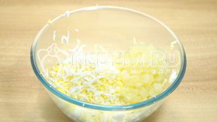 Рецепт тарталеток с пикантным салатом