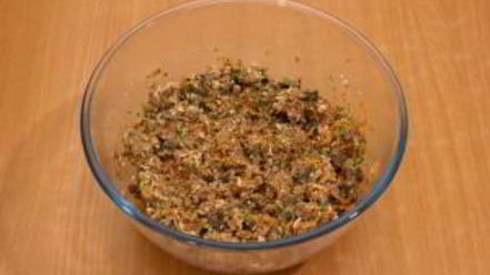 Рецепт тарталеток с салатом из куриной печени