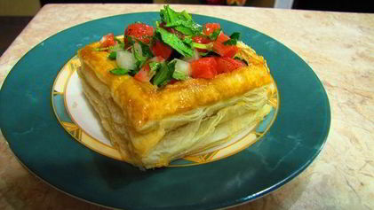 Рецепт Тарталеток с семгой и форелью