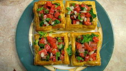 Рецепт тарталеток с семгой и форелью