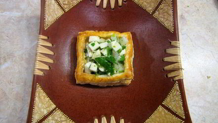 Рецепт тарталеток с семгой и форелью