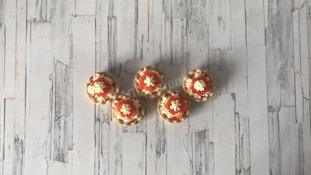 Рецепт тарталеток с сыром и икрой