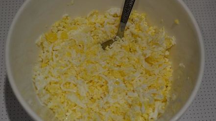 Рецепт тарталеток с яйцом и сыром