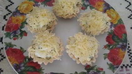 Рецепт Тарталеток с языком