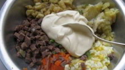 Рецепт тарталеток с языком