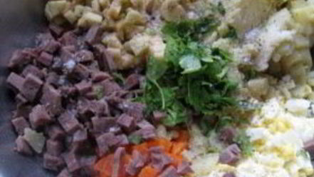 Рецепт тарталеток с языком