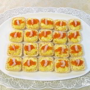 Рецепт Тарталеток закусочных