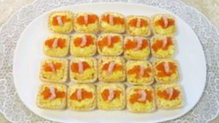 Рецепт тарталеток закусочных