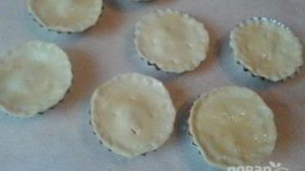 Рецепт закрытых тарталеток с курицей и грибами