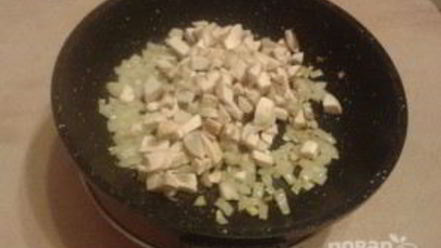 Рецепт закрытых тарталеток с курицей и грибами