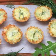 Рецепт Закуски в тарталетках с семгой