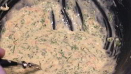 Рецепт закуски в тарталетках с семгой