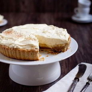 Рецепт Бананового тарта с кофейным кремом