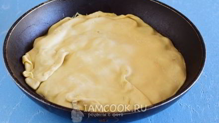 Рецепт бананового тарта-татен на слоеном тесте