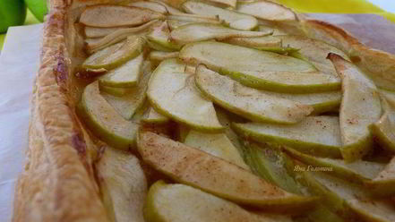 Рецепт деревенского яблочного тарта