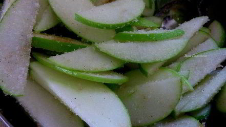 Рецепт деревенского яблочного тарта