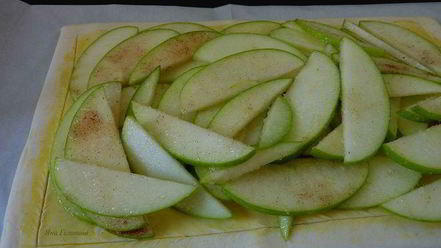 Рецепт деревенского яблочного тарта