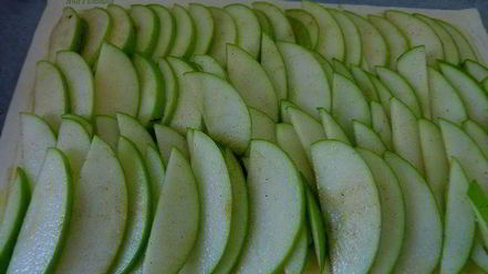 Рецепт деревенского яблочного тарта