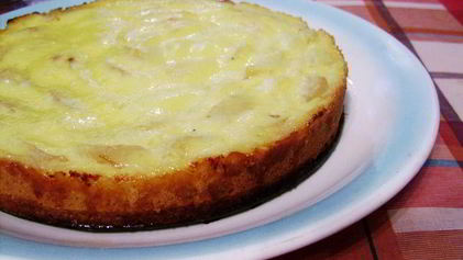 Рецепт Грушевого тарта с нежным кремом