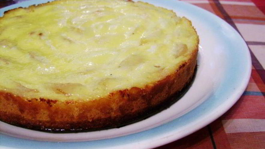 Рецепт грушевого тарта с нежным кремом